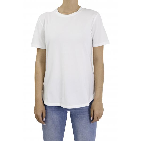 T shirt girocollo tinta unita 